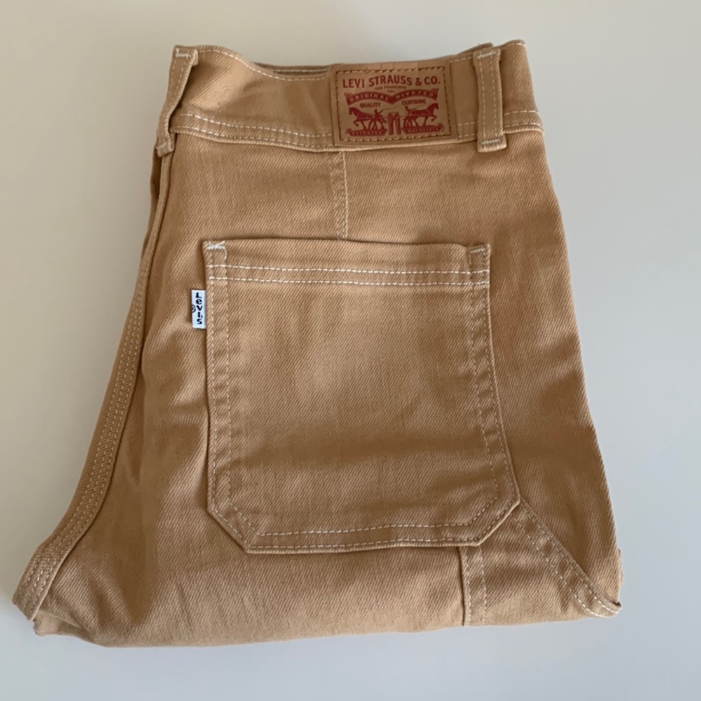 Levi’s High Rise Straight Crop Carpenter Jean